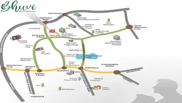 Location of SVS Bhuvi Residency - Image 124902