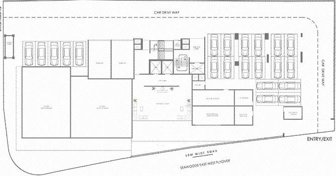 Master Plan of Platinum Mansionz in Seawoods, Navi Mumbai - Image 253563