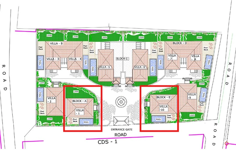 Master Plan of Bennet Chiado De Moira in Moira, Goa - Image 233104