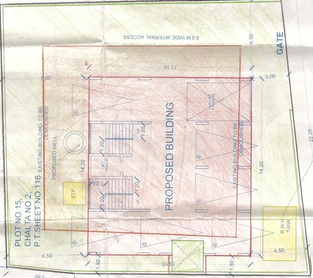 Master Plan of Manas Miramar Towers in Panjim, Goa - Image 235483