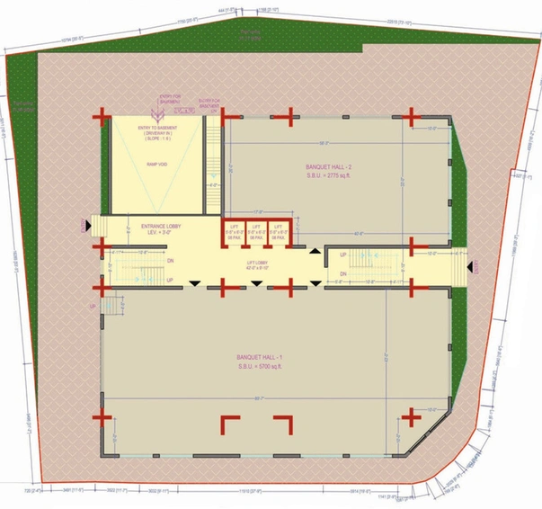 Master Plan of Sun Gulmohar Heights in Howrah, Kolkata - Image 237352