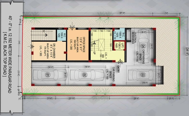 Master Plan of Sun Nirvana in Tollygunge, Kolkata - Image 237402