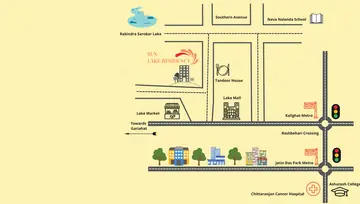 Location of Sun Lake Residency - Image 237376