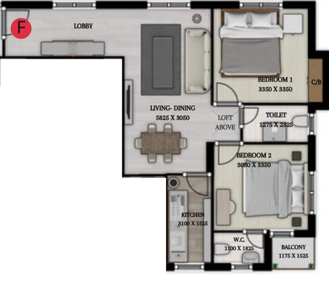 2 BHK Flat in Sun Delight in Behala, Kolkata - Image 838052