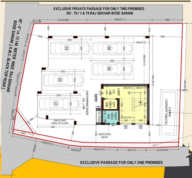 Master Plan of Sun Arihant in Kalighat, Kolkata - Image 237329