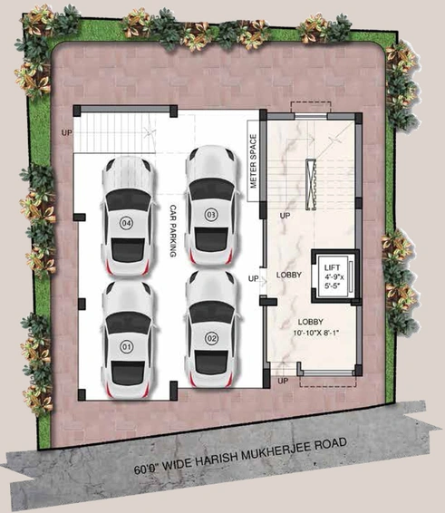 Master Plan of Sun Alba in Bhowanipore, Kolkata - Image 237319
