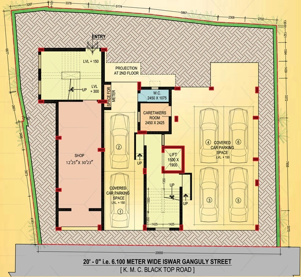 Master Plan of Sun Hirise Atul Niwas in Kalighat, Kolkata - Image 237358