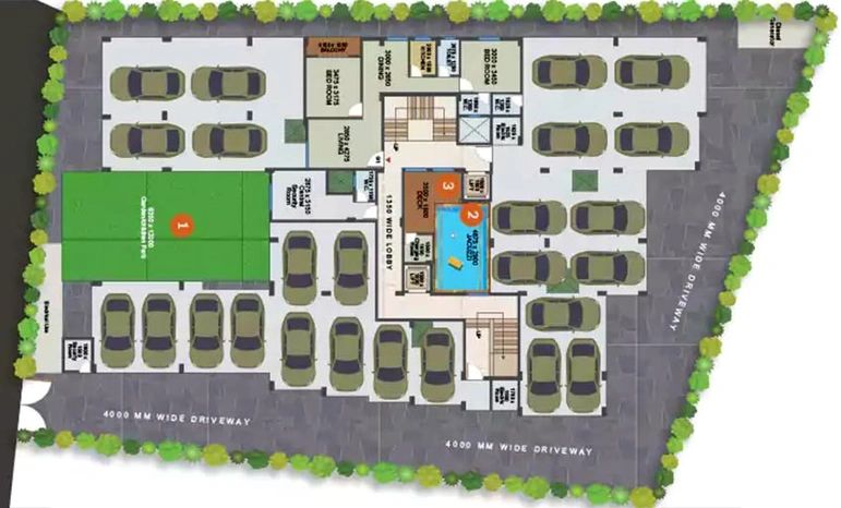 Master Plan of Realtech Rajashree in New Town, Kolkata - Image 261815