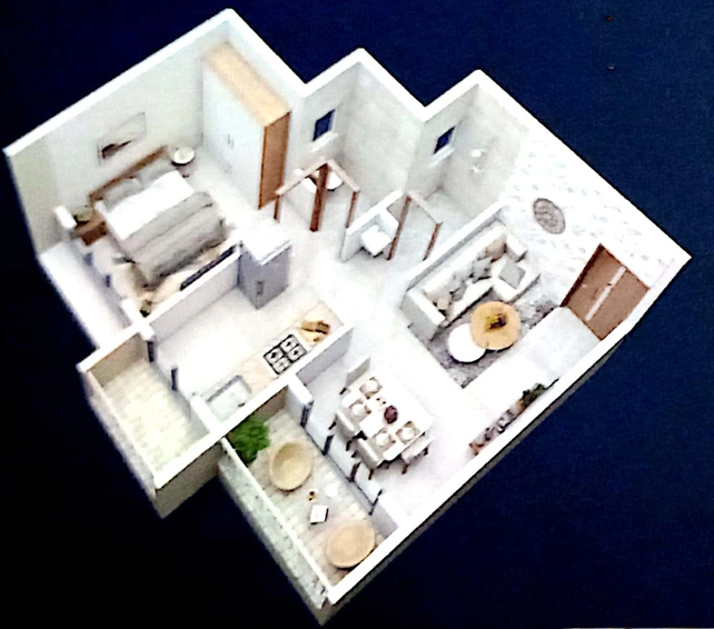 1 BHK Flat in Sai Shri Narayana in Taloja, Navi Mumbai - Image 584006