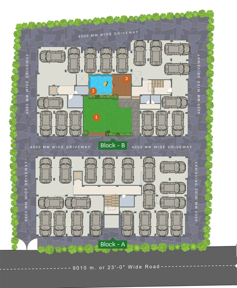 Master Plan of Realtech Rajos in New Town, Kolkata - Image 237312
