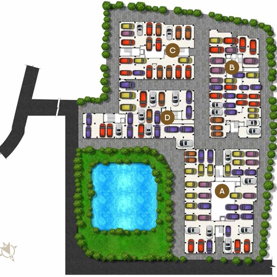 Master Plan of Realtech Rajvans in New Town, Kolkata - Image 238217