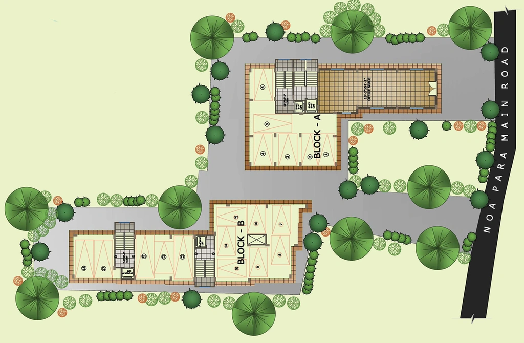 Master Plan of Realtech The Signature in Rajarhat, Kolkata - Image 238243