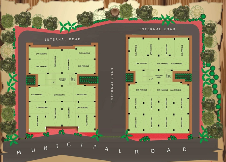 Master Plan of Realtech Maple Wood in Rajarhat, Kolkata - Image 238183
