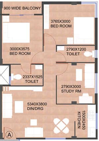 2 BHK Flat in Realtech Bela in Rajarhat, Kolkata - Image 838367