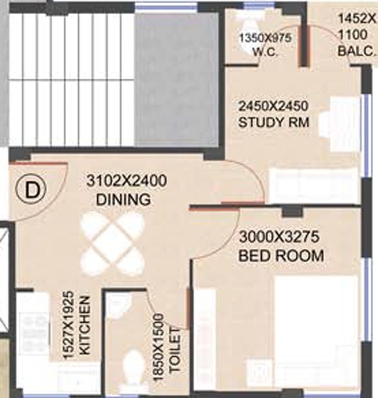 1.5 BHK Flat in Realtech Bela in Rajarhat, Kolkata - Image 838365