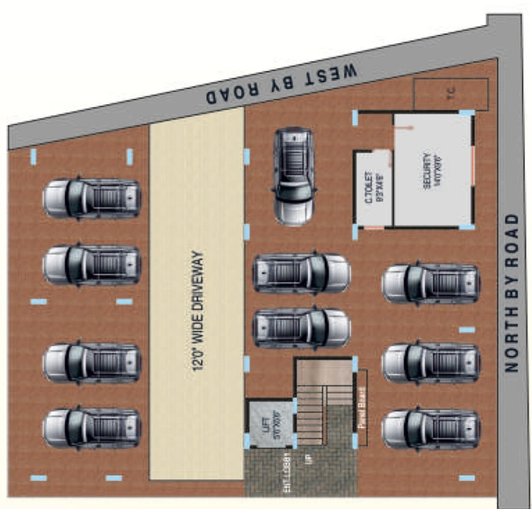 Master Plan of SLV Golden Nest in Rajarajeshwari Nagar, Bangalore - Image 124951