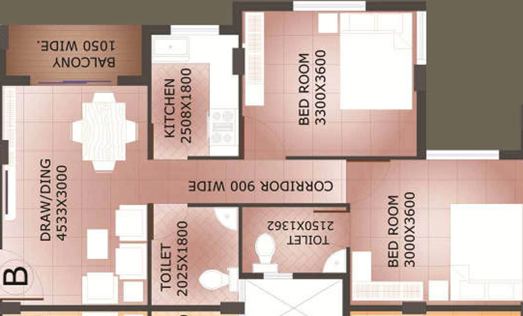2 BHK Flat in Realtech Gharoa in Rajarhat, Kolkata - Image 838377