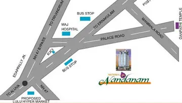 Location of National Nandanam - Image 273954