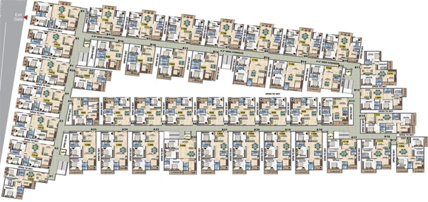 Floor Plan of Grihamithra GMC One in Kengeri, Bangalore - Image 127355