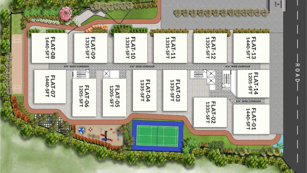 Master Plan of Rize Horizon B in Bachupally, Hyderabad - Image 315652