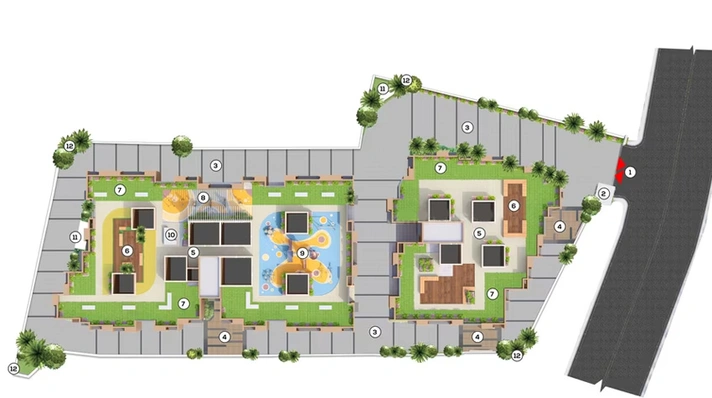 Master Plan of Prudent Amara in Narendrapur, Kolkata - Image 238068