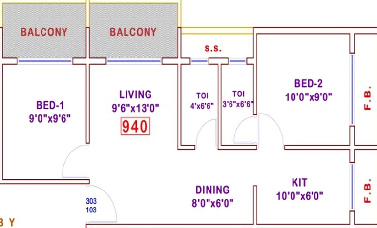 2 BHK Flat in LK Laxmi Heights in Kharghar, Navi Mumbai - Image 839955