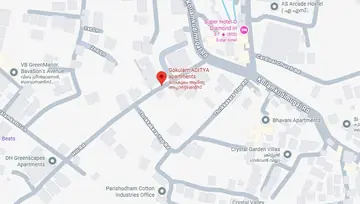 Location of Gokulam Aditya - Image 277867