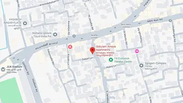 Location of Gokulam Ameya Apartment - Image 277235