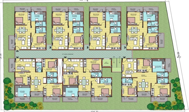 Master Plan of Grihamithra Imperial Indraprastha in Bommanahalli, Bangalore - Image 127362