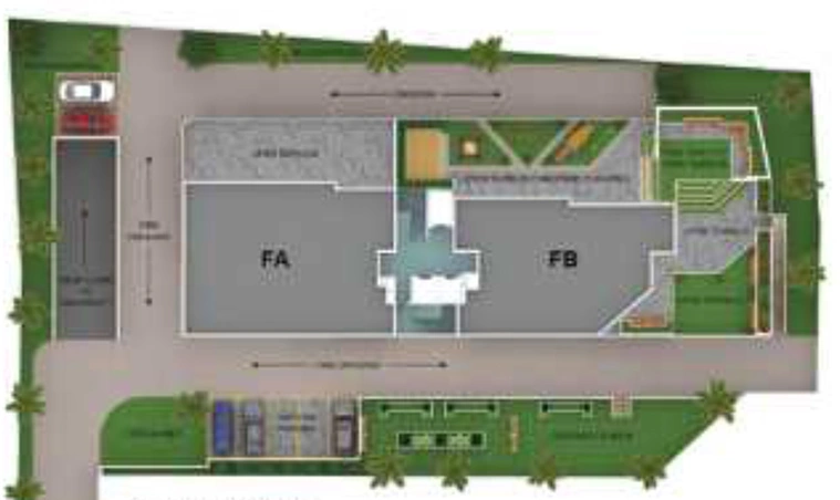 Master Plan of Noel The Feather in Kakkanad, Kochi - Image 260250