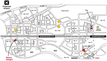 Location of Progressive Meera Aangan - Image 254139