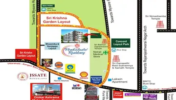 Location of Sree Venkatadri Residency - Image 125074