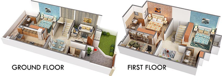 3 BHK House/Villa in Ruchi Lifescapes in Hoshangabad Road, Bhopal - Image 843858