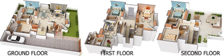5 BHK House/Villa in Ruchi Lifescapes in Hoshangabad Road, Bhopal - Image 843899