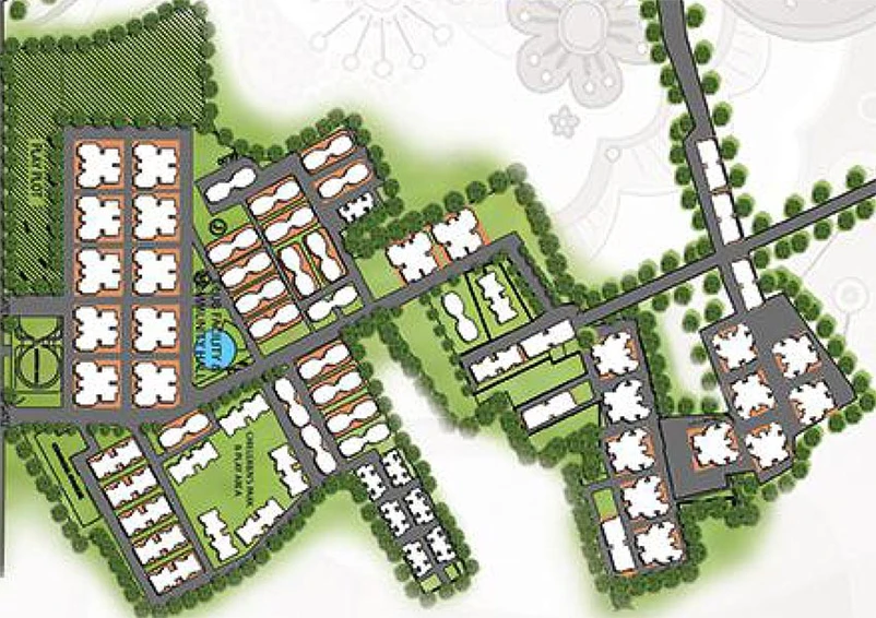 Master Plan of Larica Township in Barasat, Kolkata - Image 261640