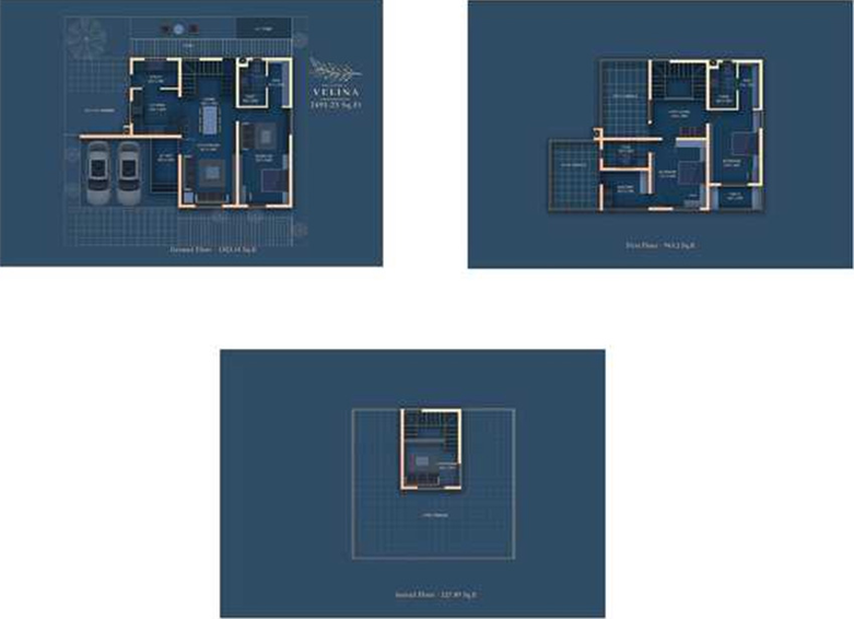 3.5 BHK House/Villa in Level Casa Aventis in Thevara, Kochi - Image 857231