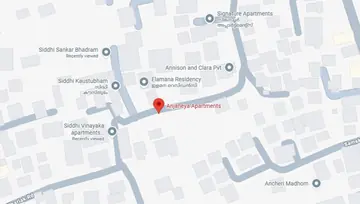 Location of Siddhi Anjaneya Apartments - Image 274219