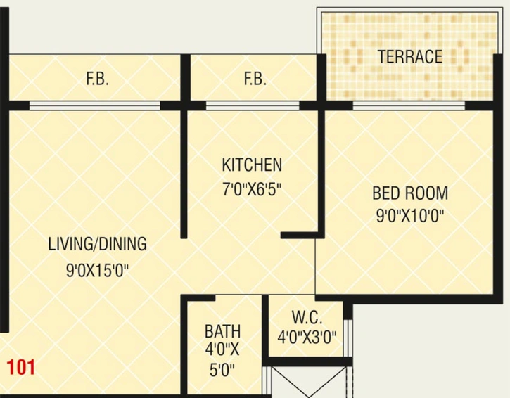 1 BHK Flat in Today Shree Smaran in Ulwe, Navi Mumbai - Image 844092