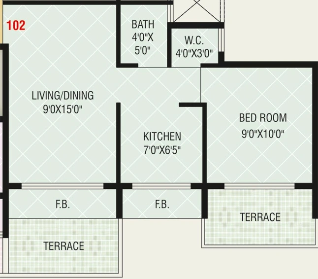 1 BHK Flat in Today Shree Smaran in Ulwe, Navi Mumbai - Image 844093