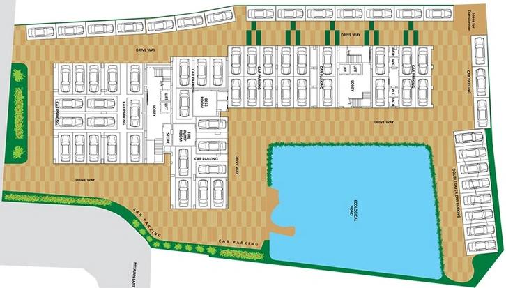 Master Plan of PS Palm Spring in Tangra, Kolkata - Image 261747