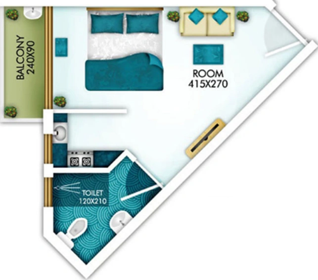 1 BHK Flat in Shwas DualCore in Aluva, Kochi - Image 843169