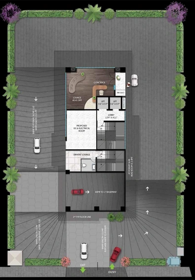 Master Plan of SKAV Bliss in Richards Town, Bangalore - Image 125115