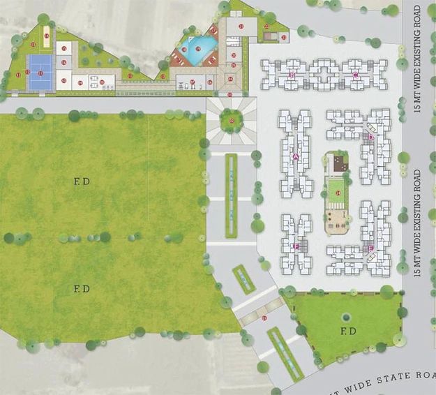 Master Plan of Today Belantara in Panvel, Navi Mumbai - Image 258292