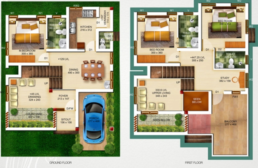 3 BHK House/Villa in Shwas Palm Bay in Aluva, Kochi - Image 843711