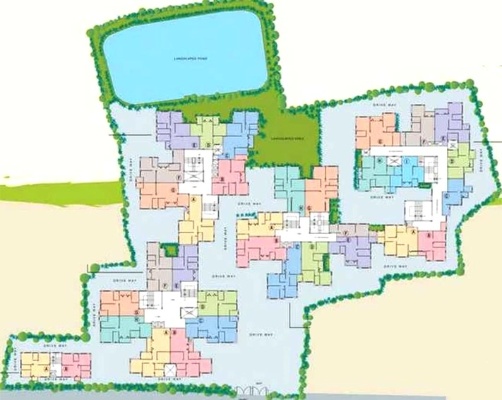 Master Plan of PS Srijan Sonargaon in Narendrapur, Kolkata - Image 261759