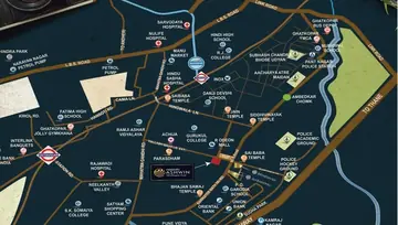 Location of Neelsidhi Brindavan - Image 33873