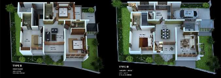 4 BHK House/Villa in Spaceton Greendale Villas in Kakkanad, Kochi - Image 857346