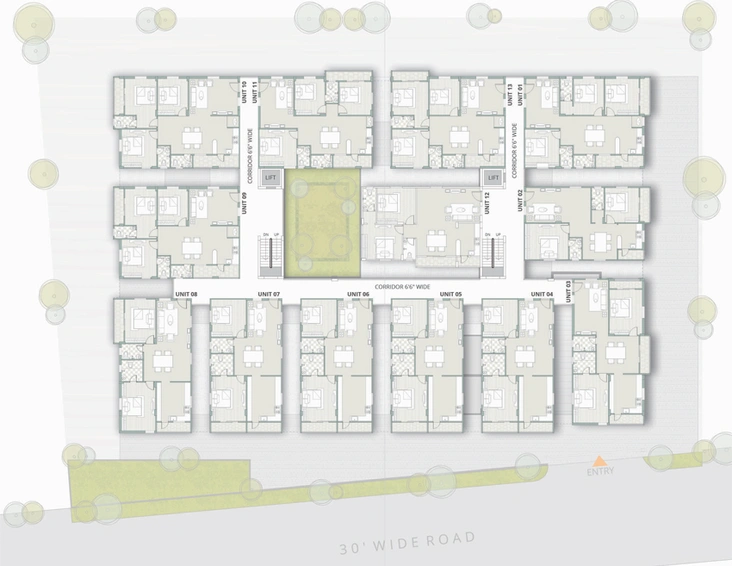 Master Plan of Infocity Emerald in Miyapur, Hyderabad - Image 126309