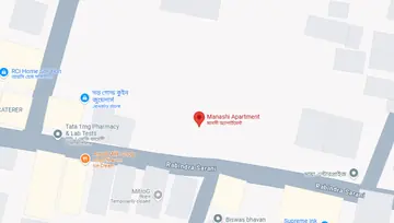 Location of GM Manashi Apartment - Image 241931