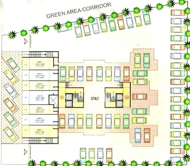 Master Plan of Dubey Gayatri Heights in Karanjade, Navi Mumbai - Image 239864
